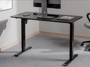 Black Motor Study Desk