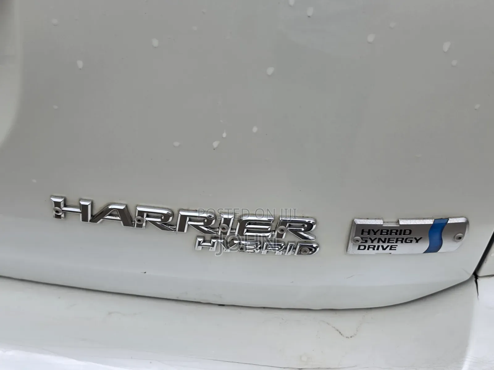 Toyota Harrier 3.3 Hybrid 4WD 2010 White