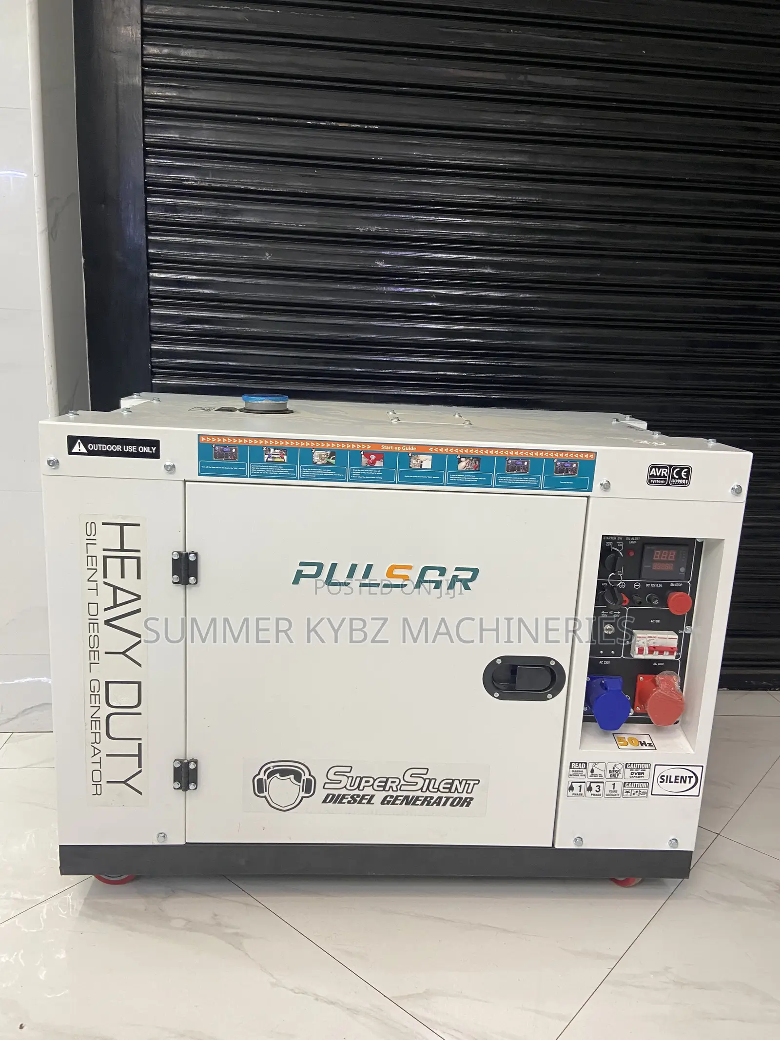 20kva Super Silent Diesel Generator Heavy Duty With Ats