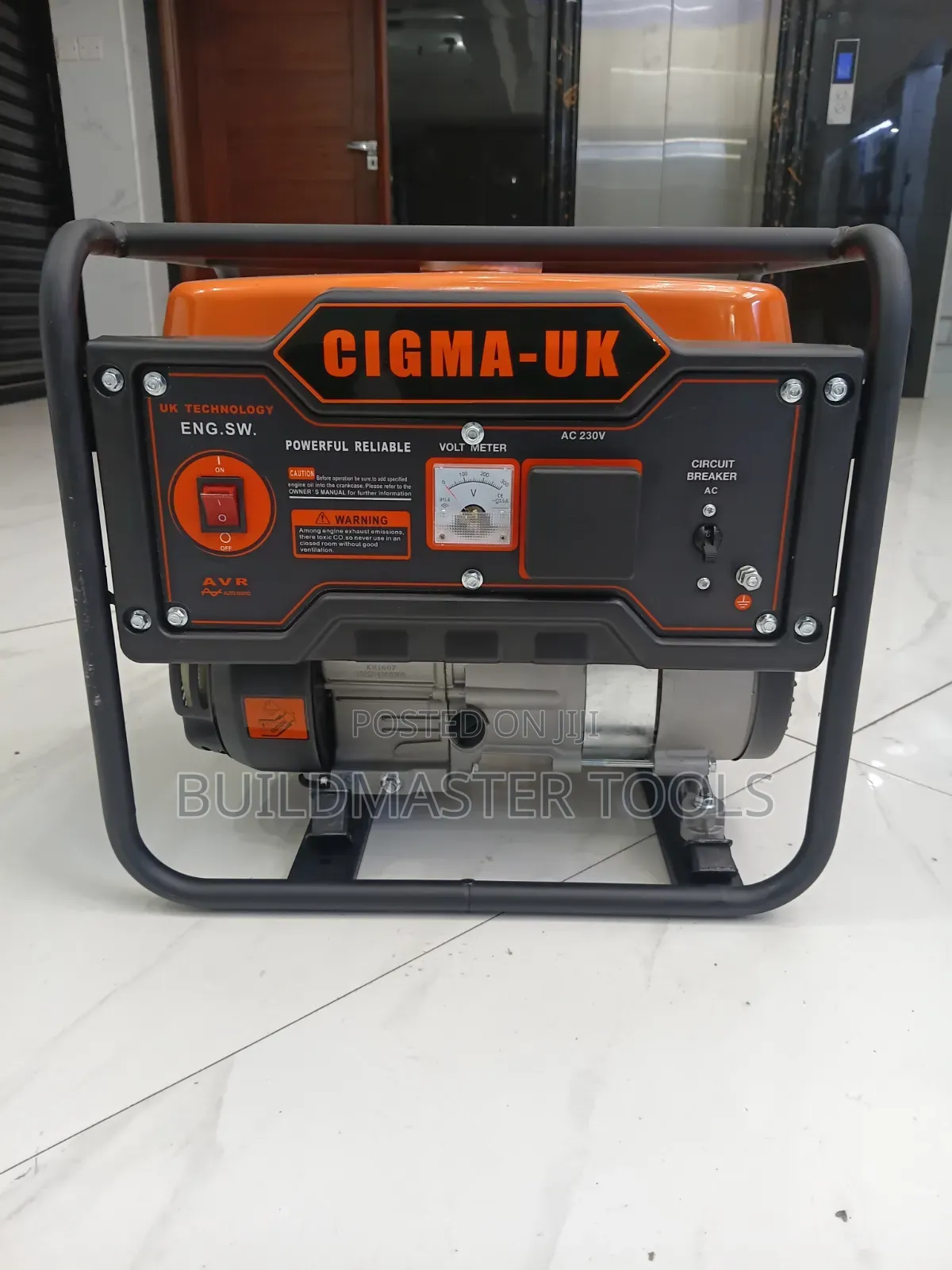 Cigma-Uk 3.5kva Portable Petrol Generator.
