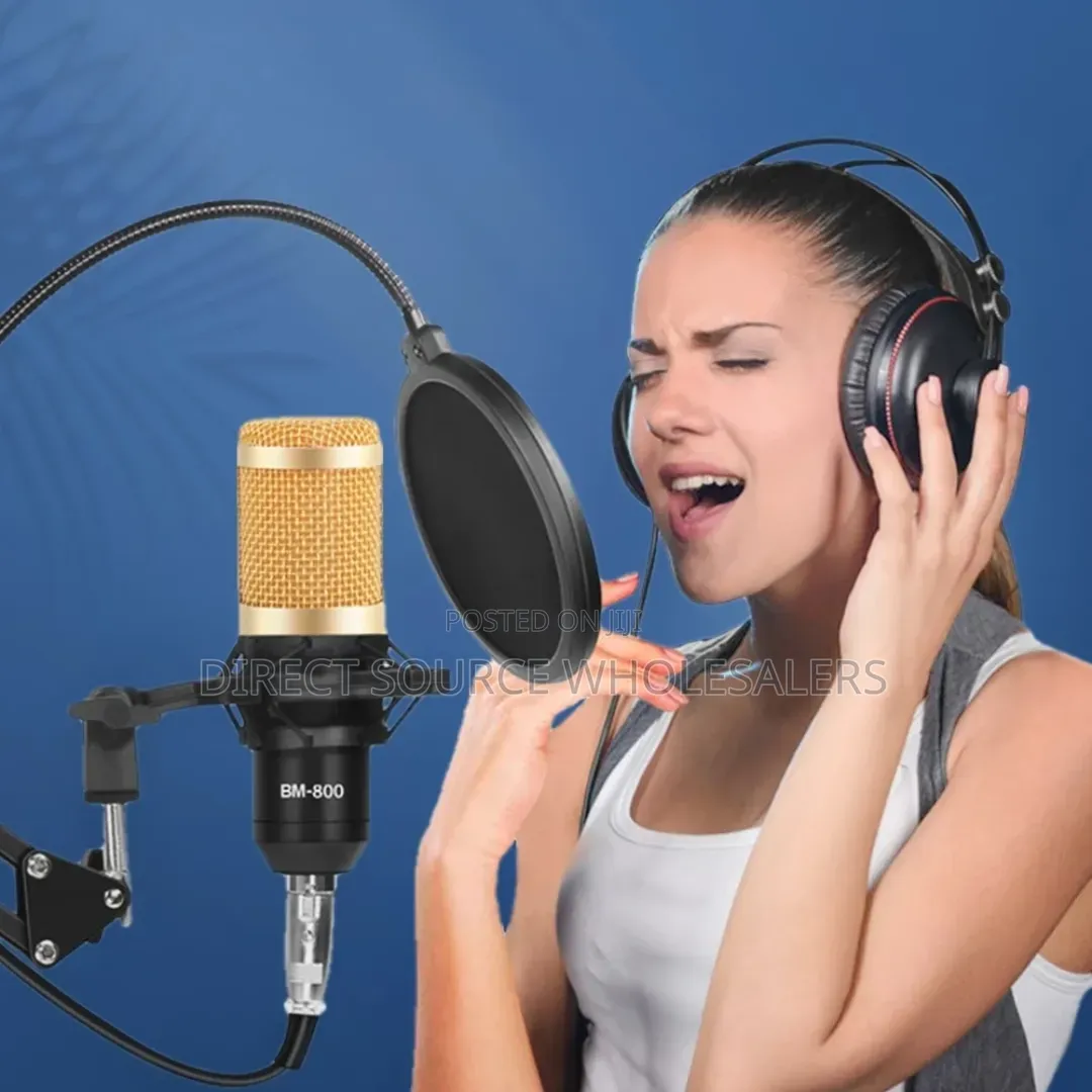 Original Bm800 Podcast Microphone for Youtube Live Streaming