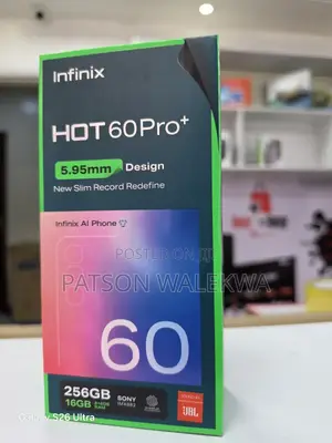 New Infinix Hot 60 Pro+ 256 GB Black