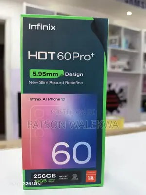 New Infinix Hot 60 Pro+ 256 GB Black