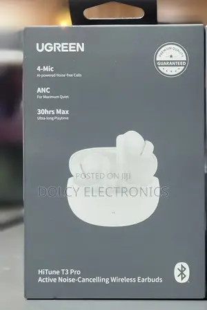 U Green Hi Tune T3 Pro Active Noise Cancelling Wireless Earbuds