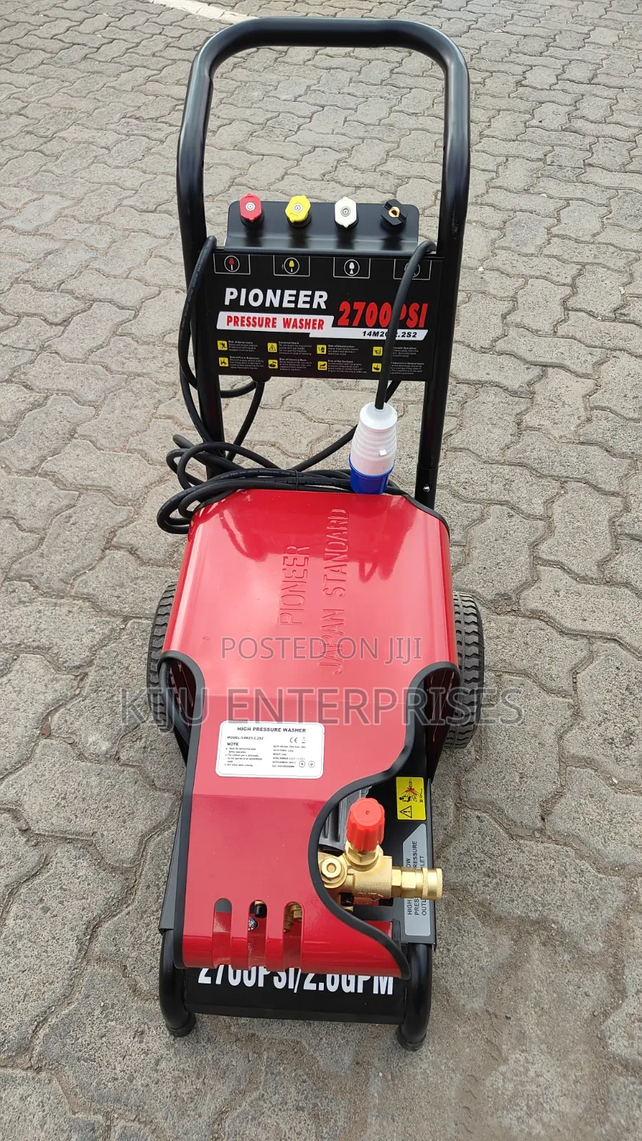 2700 Psi Pioneer Pressure Washer