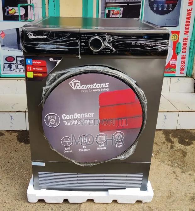 Ramtons 9kg Dryer, Condenser, No Wash Function