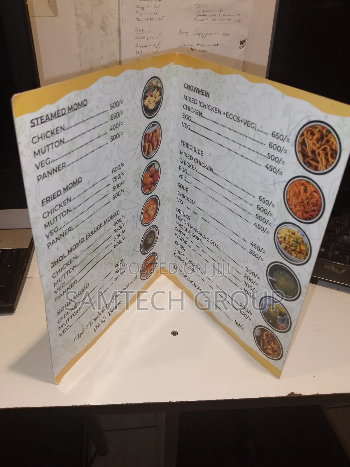 Restaurant Menu Printing