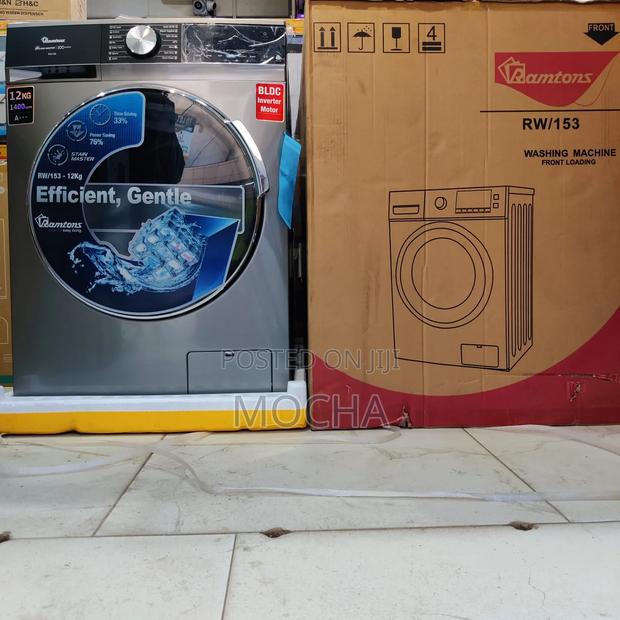 Ramtons Front Load Fully Automatic 12kg Washer 1400rpm (Rw-153)