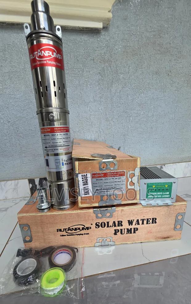 Solar Brushless Screw Pump/Solar Water Pump - thumbnail 2