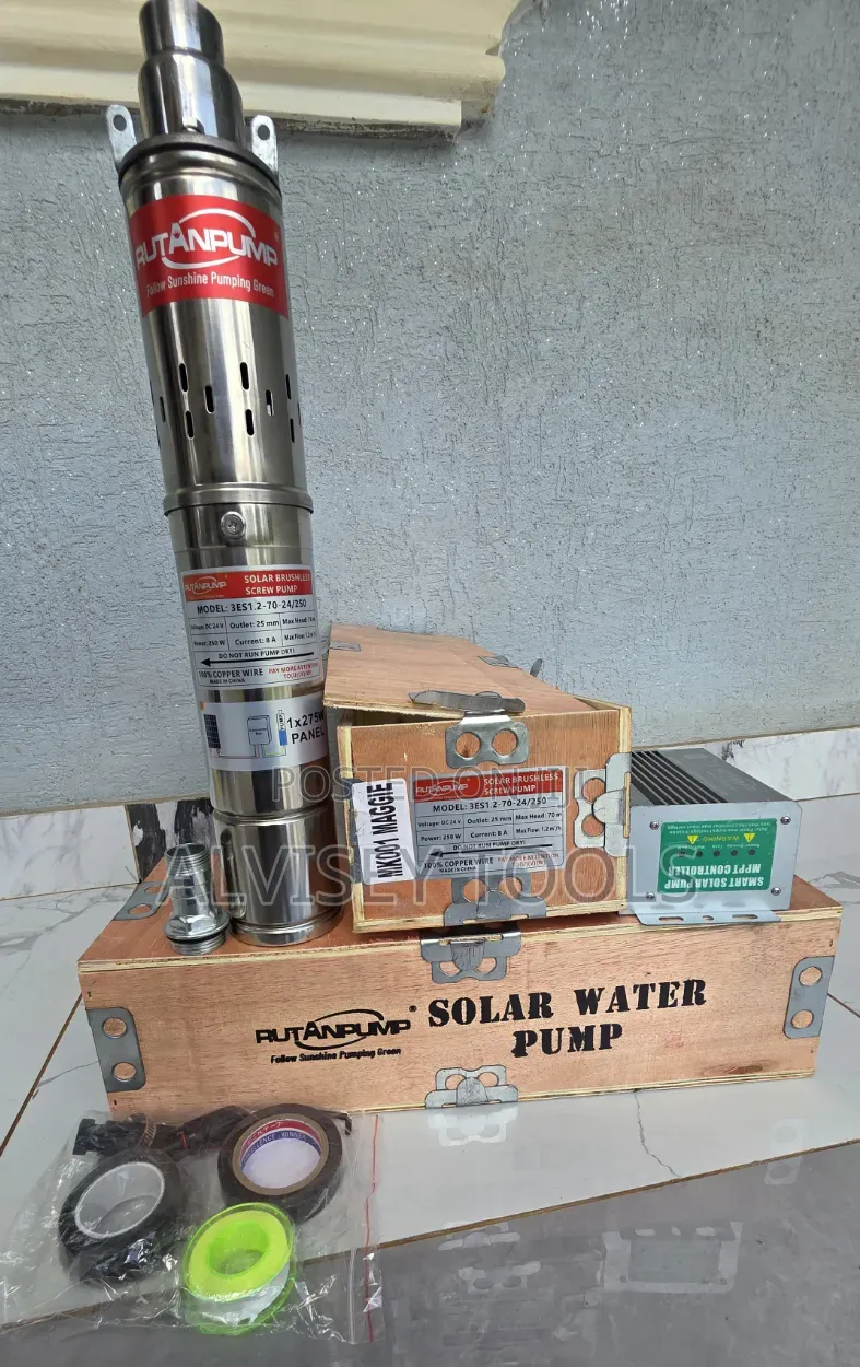 Solar Brushless Screw Pump/Solar Water Pump