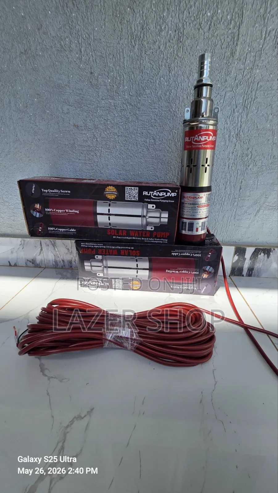 Rutan Submersible Pump,250watts
