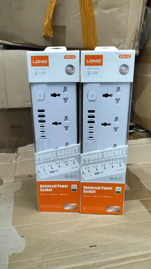 Ldnio Sc5614C 2500W Power Strip Extension Cable With 5Ac Sockets,