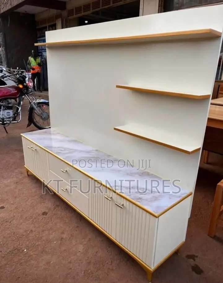 Marble Table With Tv Mount