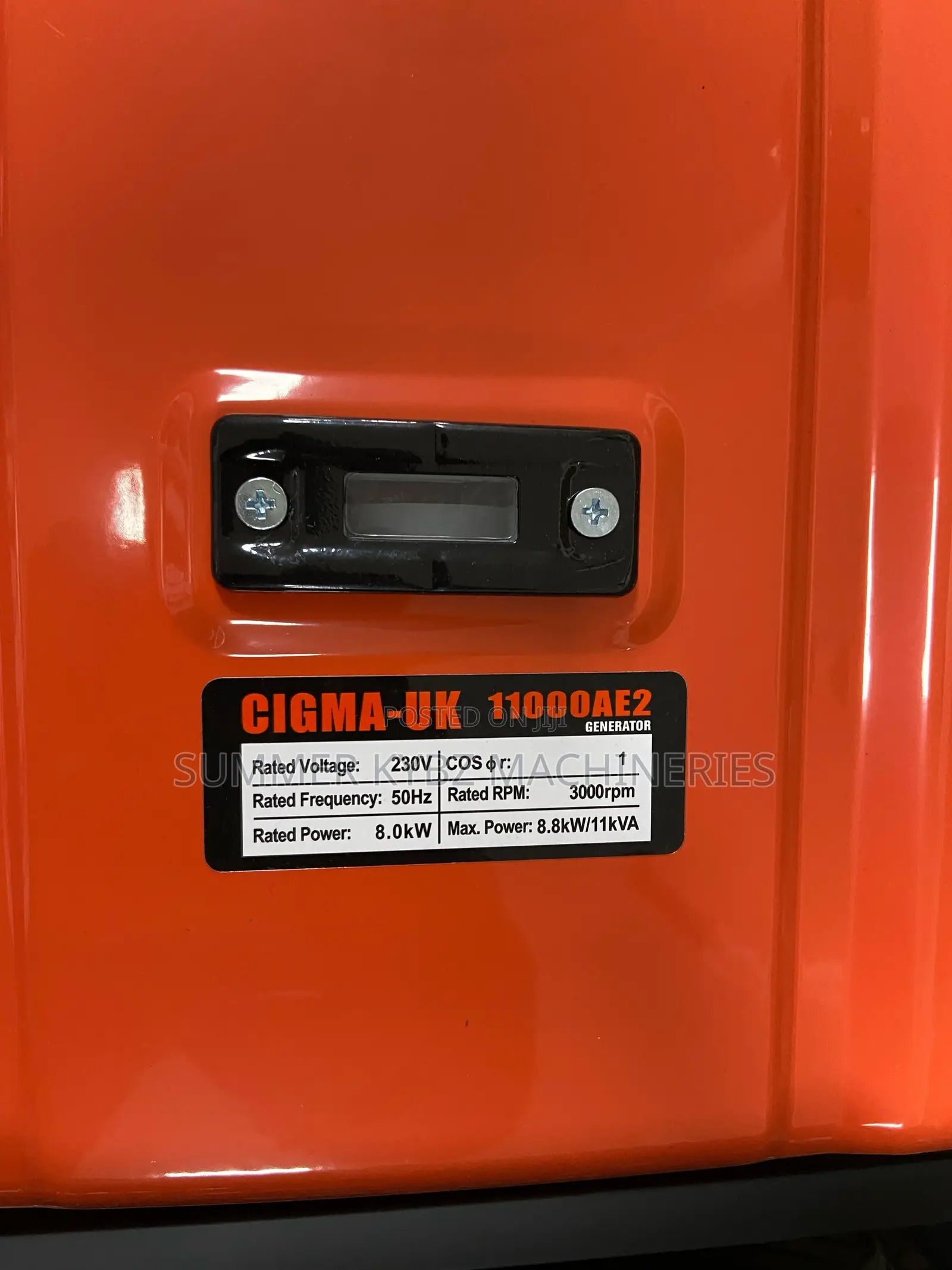 11kva Cigma-Uk Portable Generator 4 Stroke
