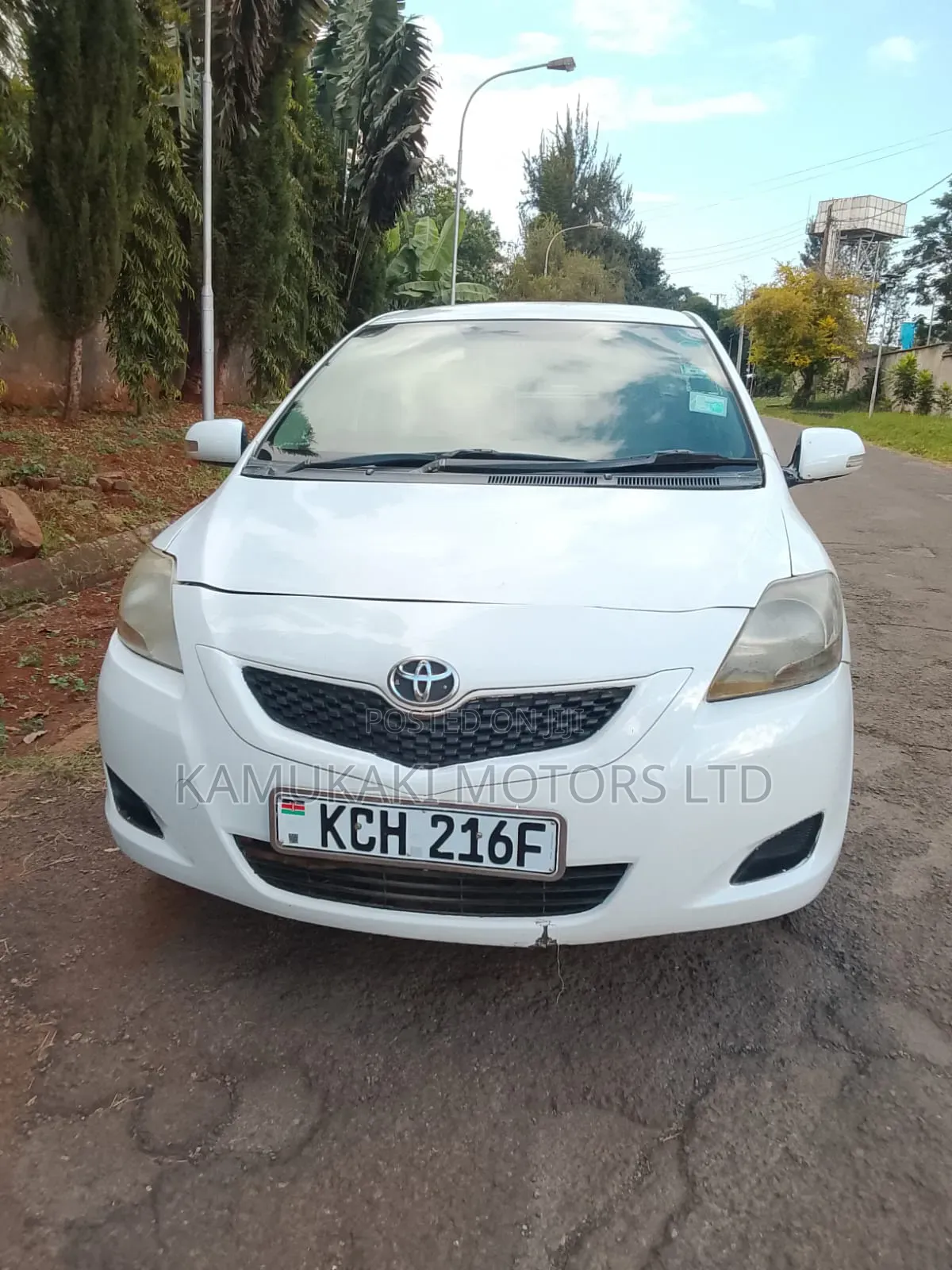 Toyota Belta 2009 White