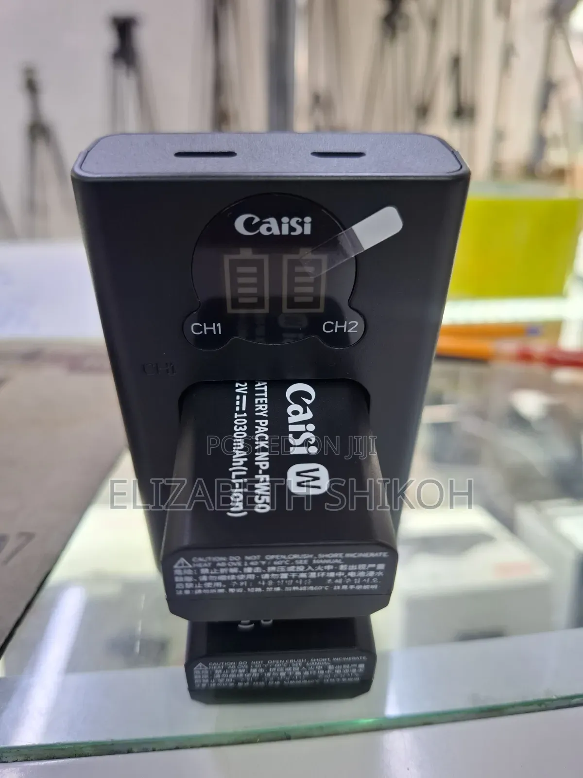 Caisi Np-Fw50 Sony Replacement Battery and Charger Set