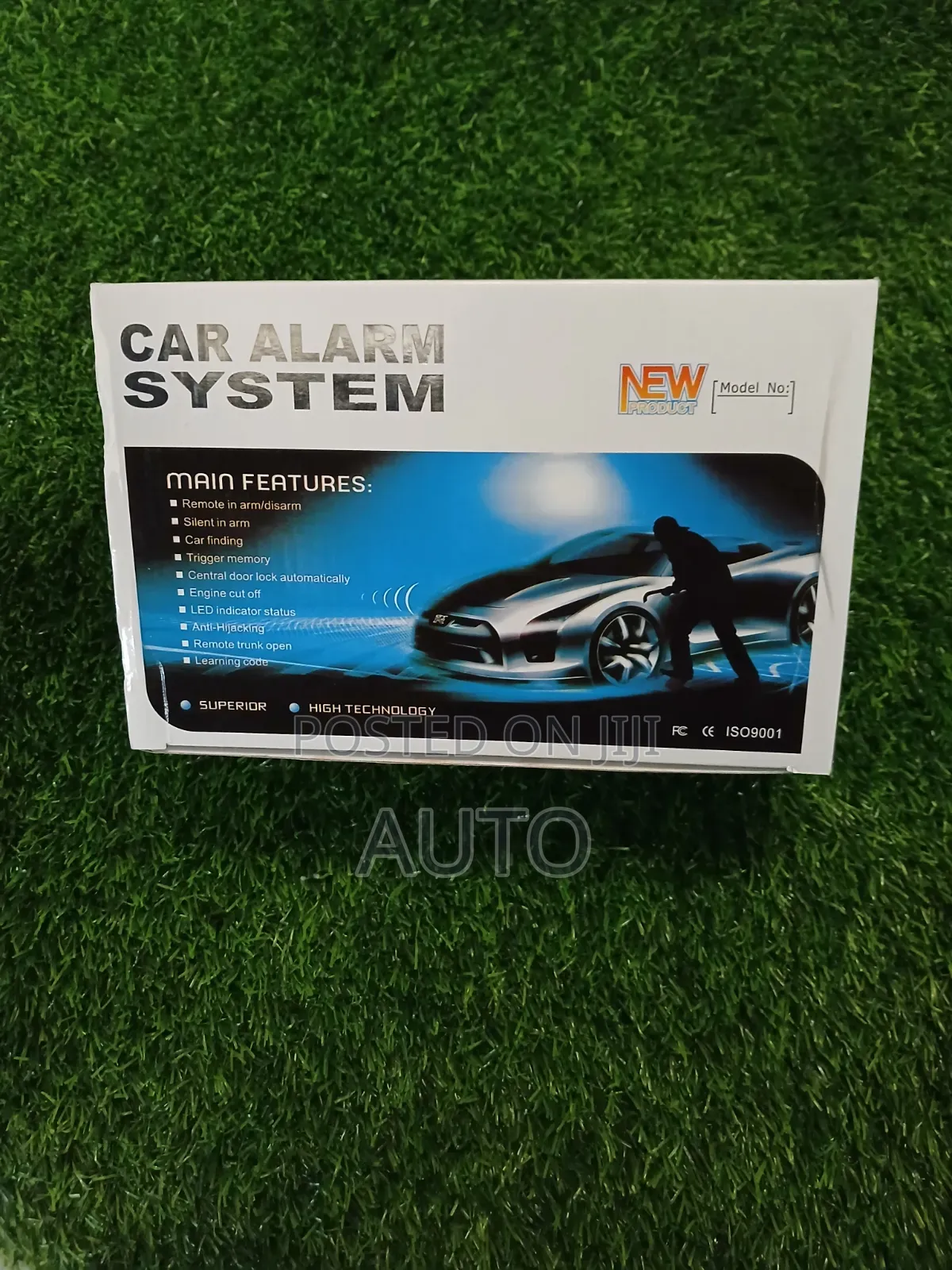 Universal Car Alarm System With Remote Control Security Lock