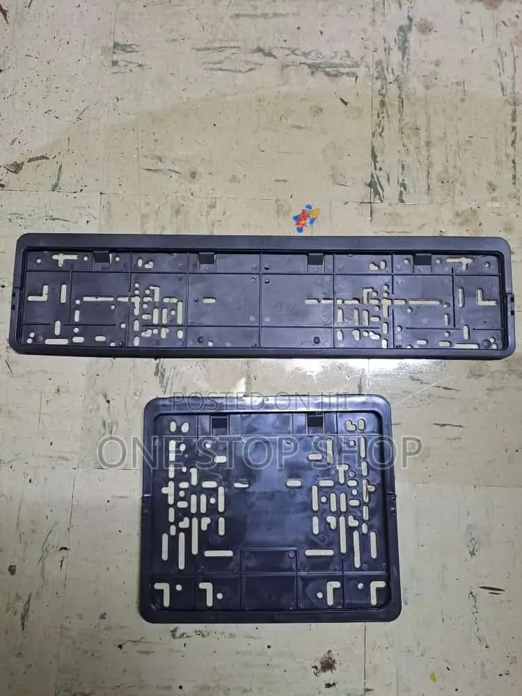 Plastic Kenyan Cars Licences New Plates Holders