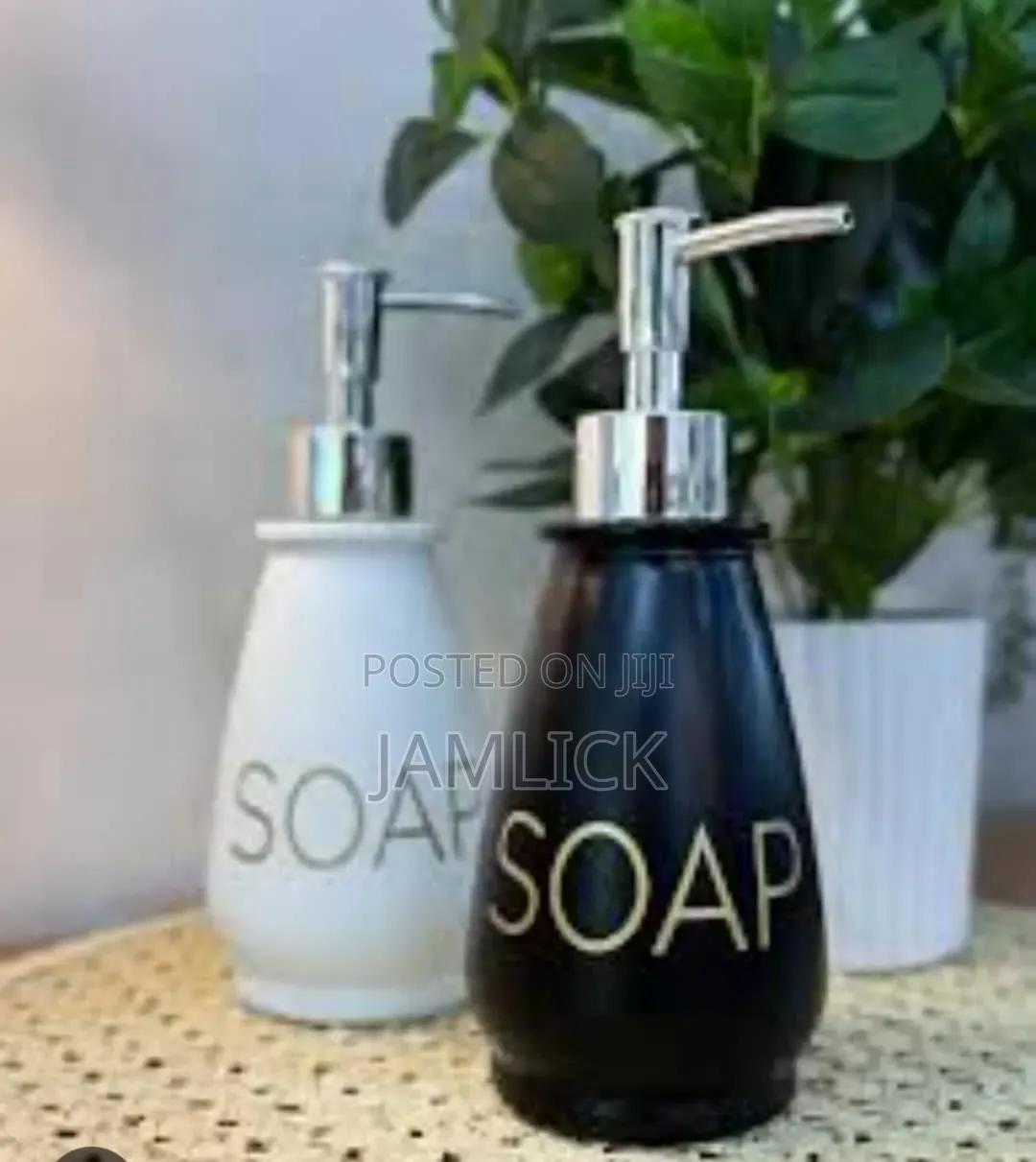 400ml Ceramic Glass Single Lotion Soap Dispenser - Pm