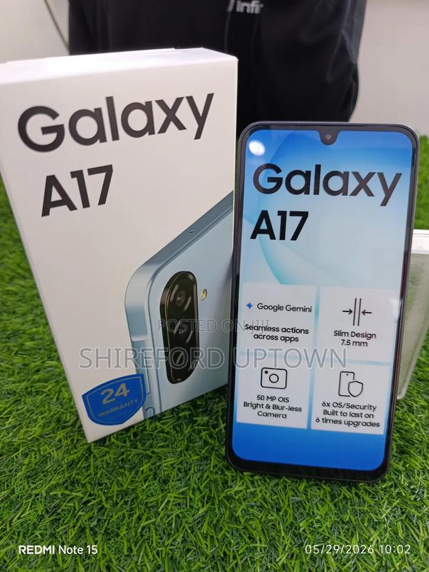 New Samsung Galaxy A17 128 GB Blue