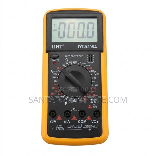 Dt-9205a Digital Multimeter High-Precision Electronic Tester - thumbnail 2