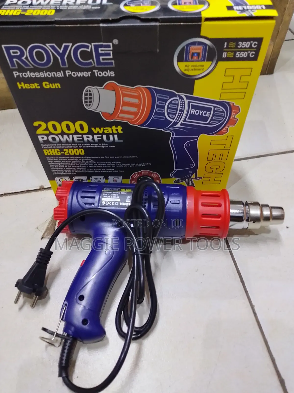 Good Quality and Reliable Royce Heat Gun/ Professional Royce Heat Gun