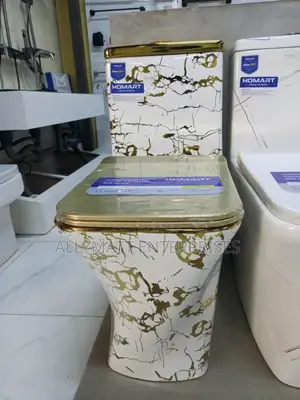One Body Gold Coloured Toilet