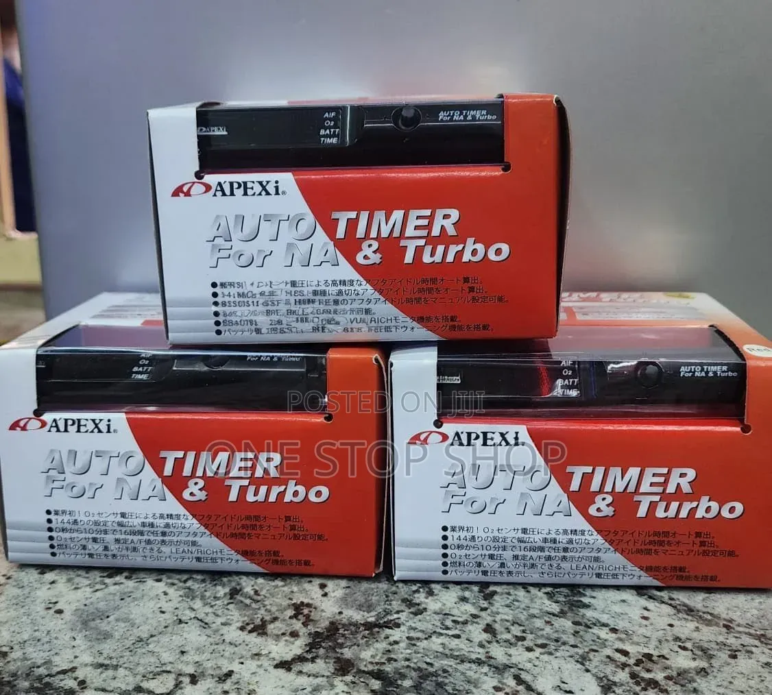 Apexi Timer for Turbo Na Cars Allows Engine to Run for a Set Period