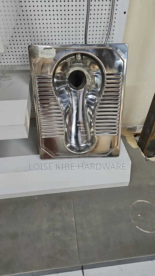 Stainless Steel Step Asian Toilet Available