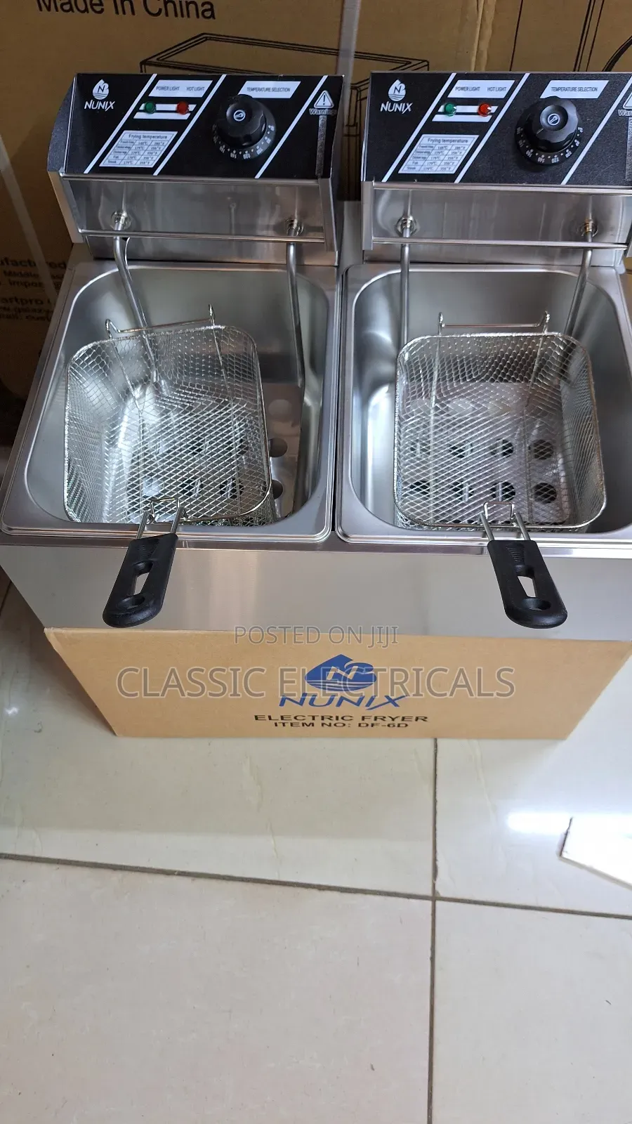 Nunix Double Deep Fryer