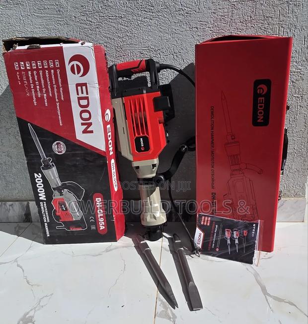 Edon Dh-Gl95a Demolition Hammer 2000w/Jack Hammer