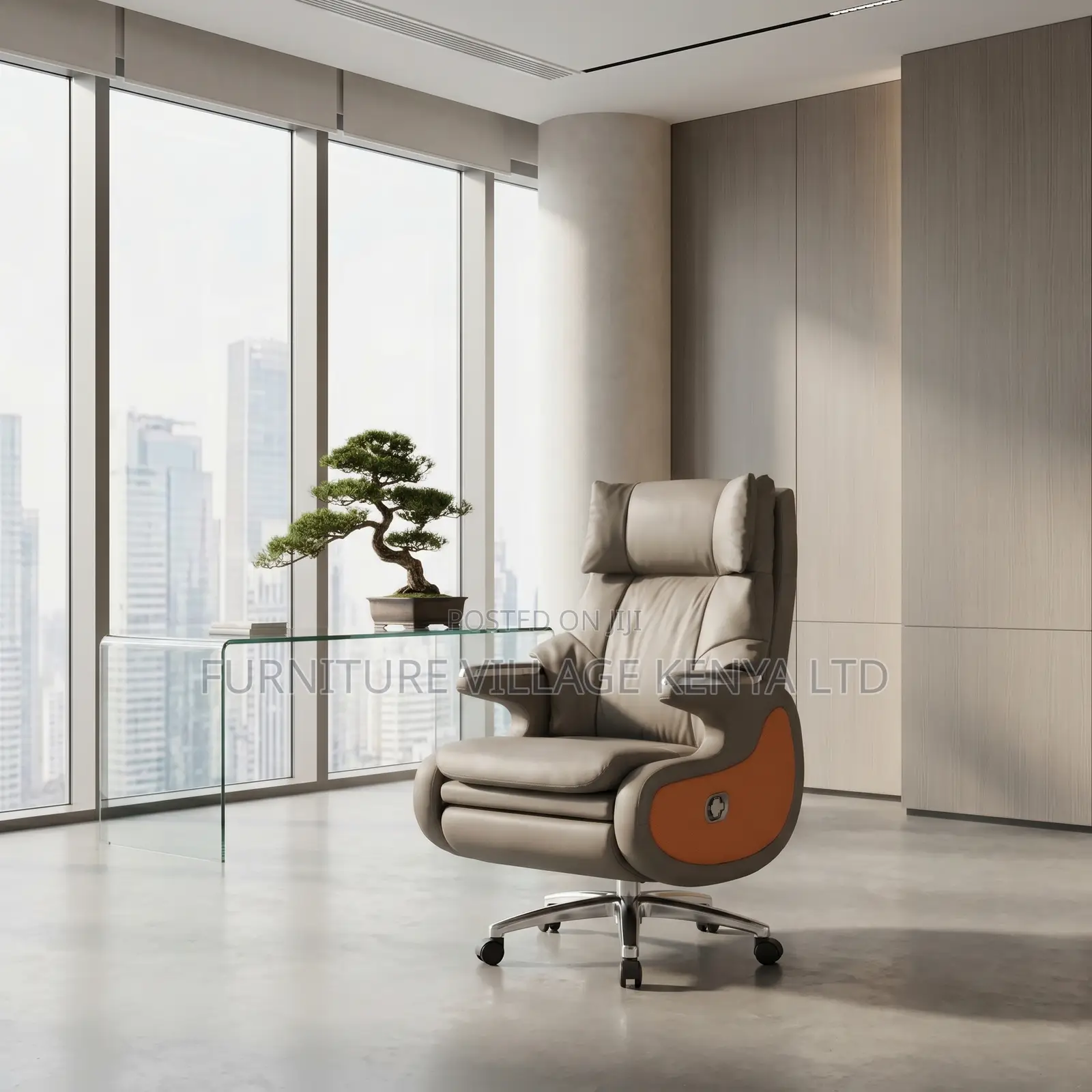 High Back Executive Office Chair.