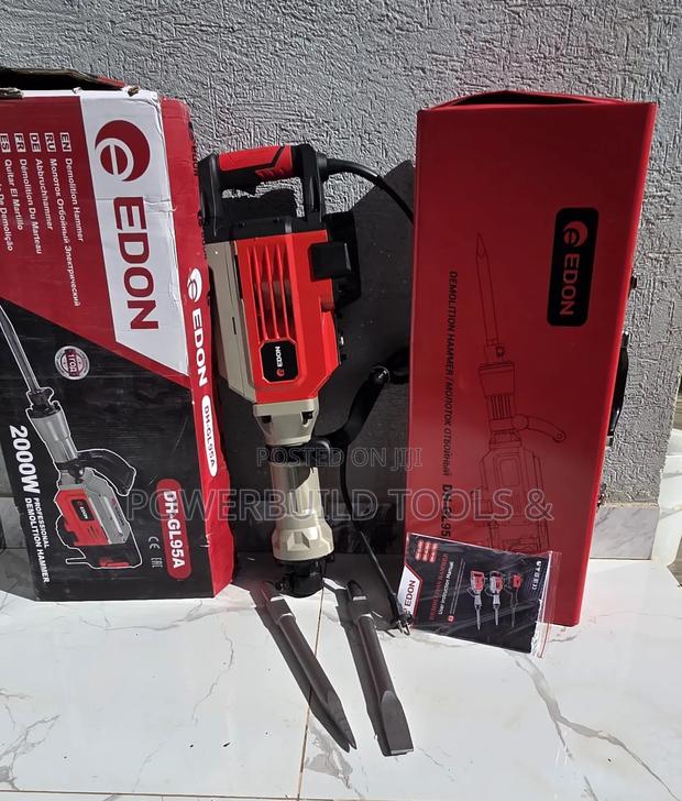 Edon Dh-Gl95a Demolition Hammer 2000w/Jack Hammer - thumbnail 3