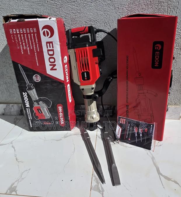 Edon Dh-Gl95a Demolition Hammer 2000w/Jack Hammer - thumbnail 5