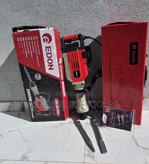 Edon Dh-Gl95a Demolition Hammer 2000w/Jack Hammer - thumbnail 6