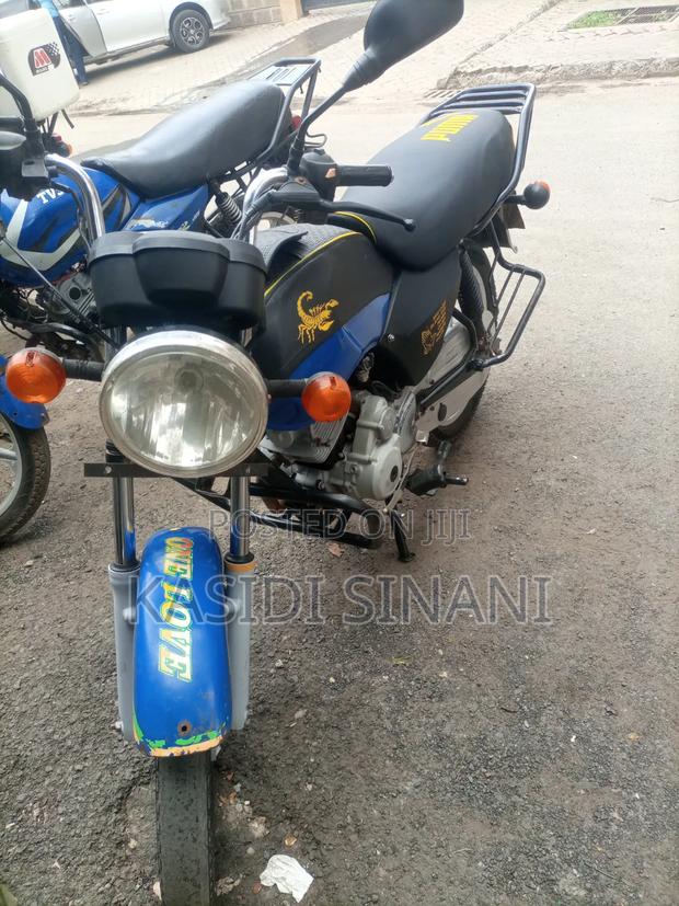 TVS XL 100 2022 Blue - thumbnail 2