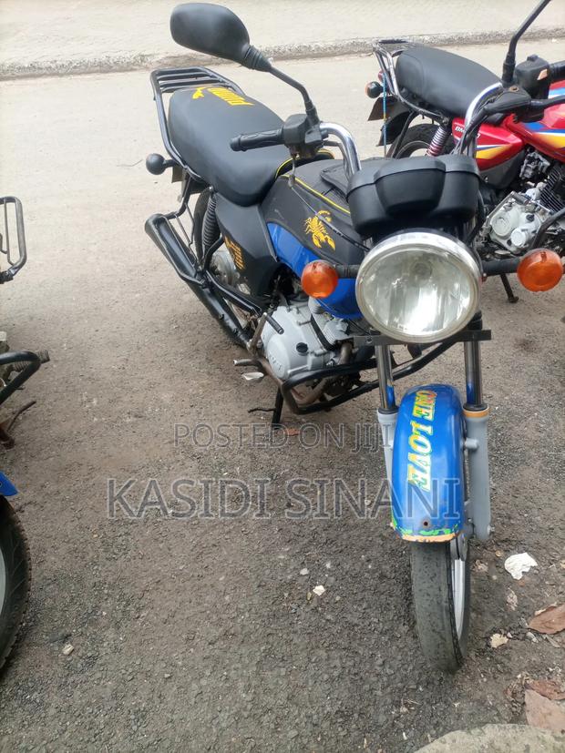 TVS XL 100 2022 Blue - thumbnail 3