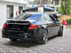 Mercedes-Benz E63 2019 Black