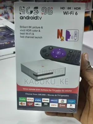 Hcs96 Tv Box Dual Wi-Fi Bt5.4 Voice Set-Top Box 4gb Ram 64gb Rom