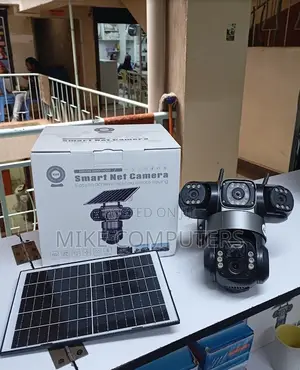 3 Tripple Lens View Dosplay V380 Solarptz Outdoor Camera