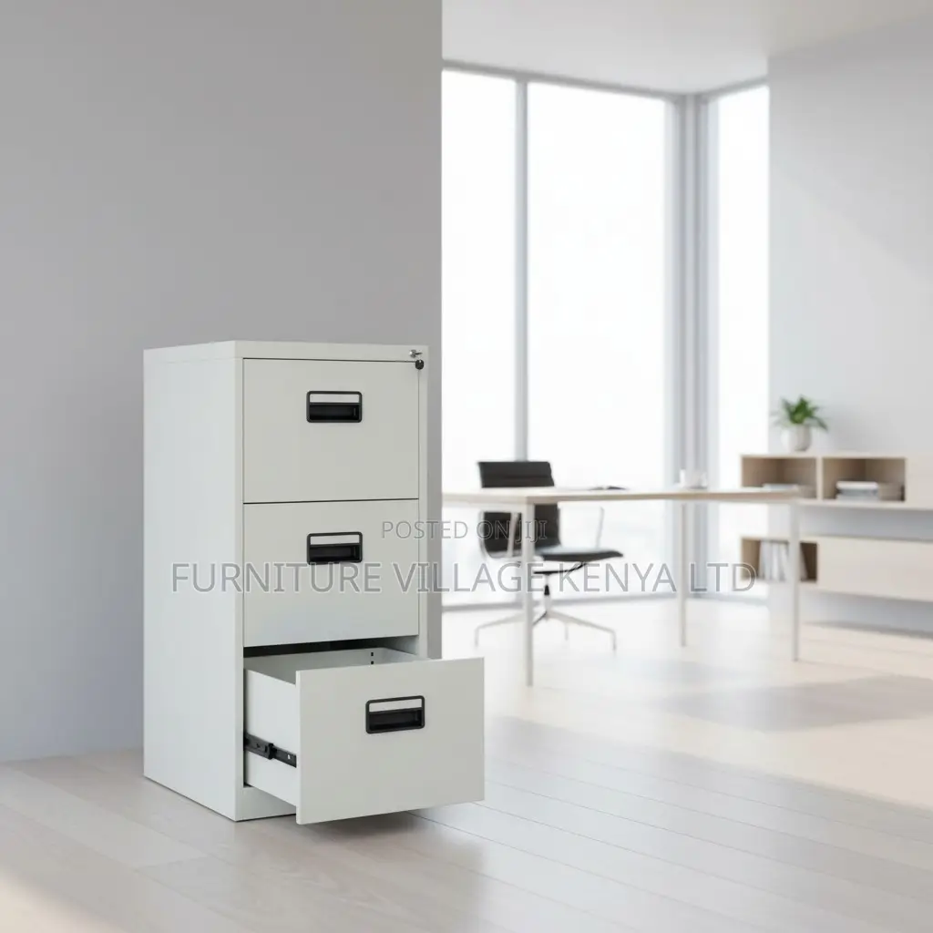 3-Drawer Office Locker Cabinet.