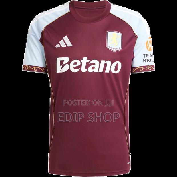 2025/26 Aston Villa Jersey. Home Jersey