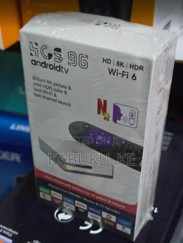 New HCS 96 Tv Box 4gb Ram 64gb Rom Android 16 Tv Box