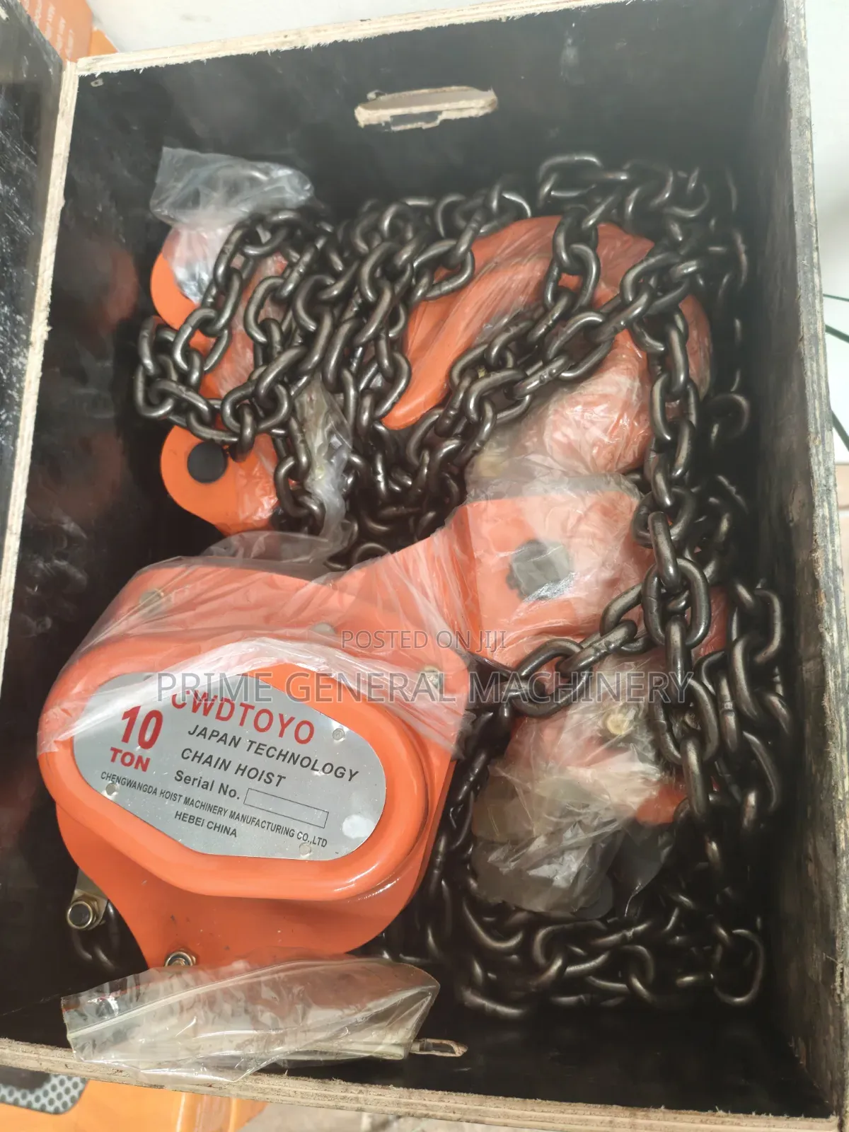 10t by 3m Chain Block