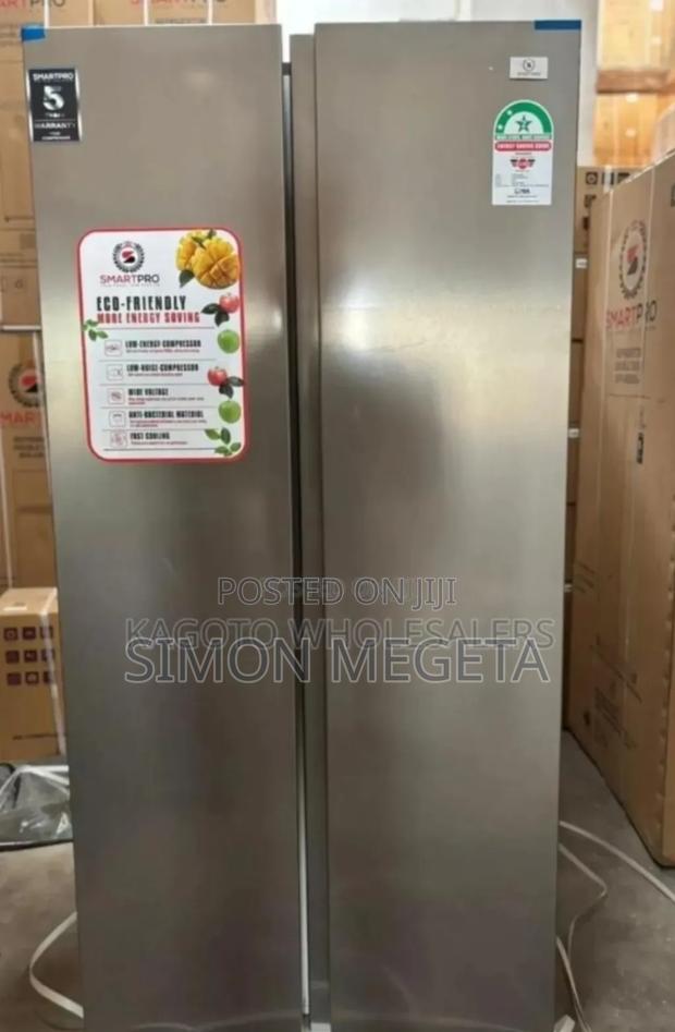 Silver Smart Pro 480l Side by Side. No Frost