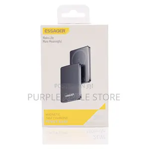 Essager Thin Wireless Magnetic Power Bank 5000mah (20w) – Space Grey