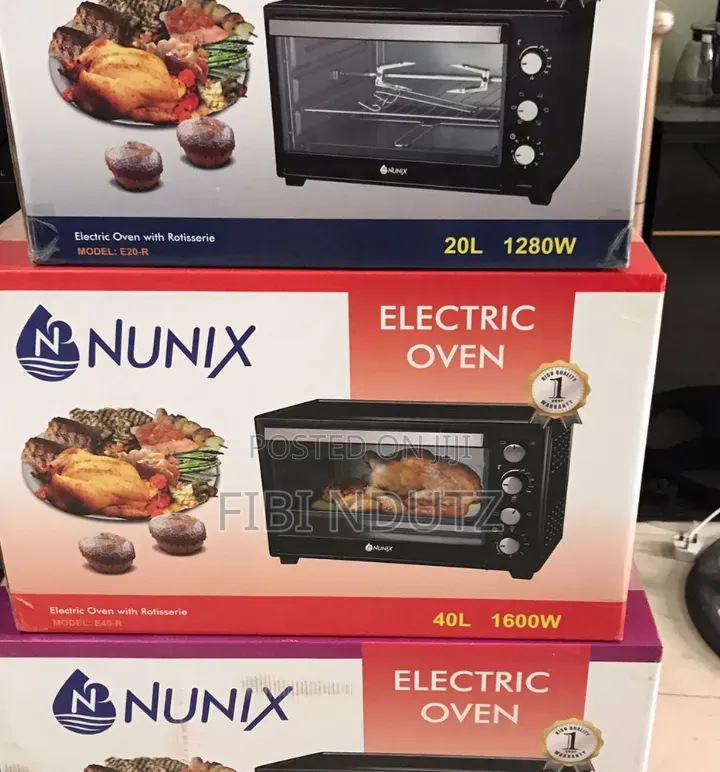 20l Electric New Oven/Nunix Oven