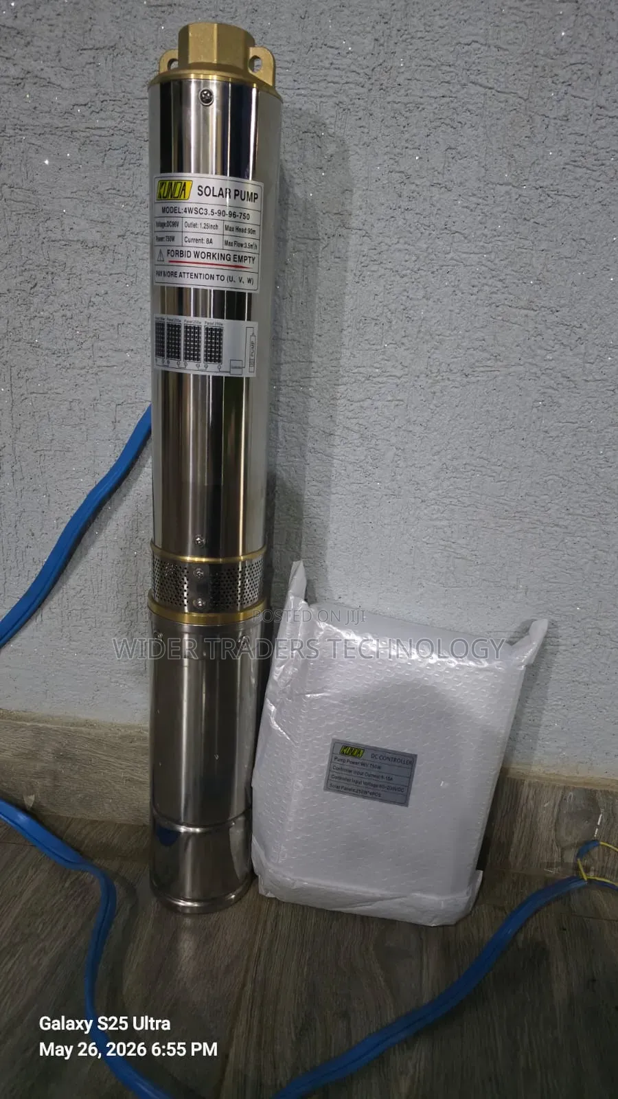90m Kunda Solarpump Comes With Control Box