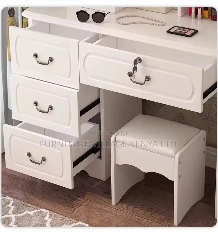 Dressing Table With Mirror.