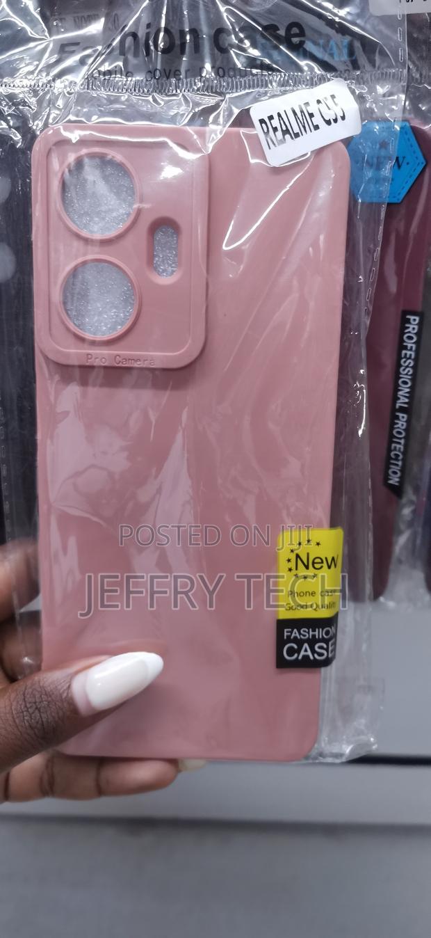 Real Me C55 Silicone Cute Case - main view